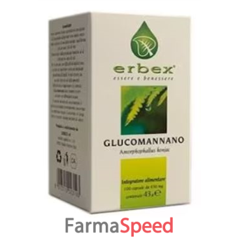 glucomannano 100cps 430mg