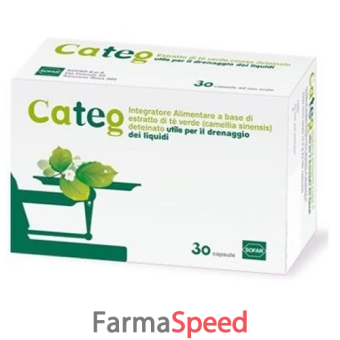 categ estratto the verde 30 capsule