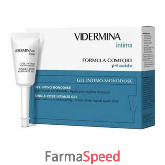 vidermina intima gel iidratante intimo monodose 6 flaconi da 5 ml