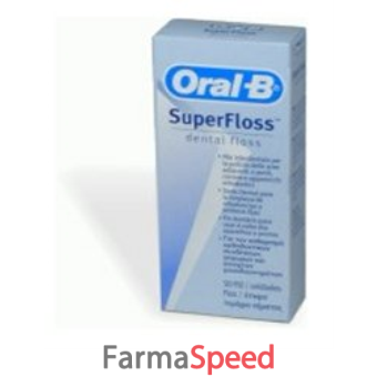 oralb superfloss 50fili