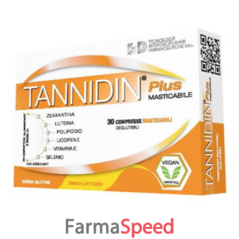 tannidin plus 30 compresse masticabili