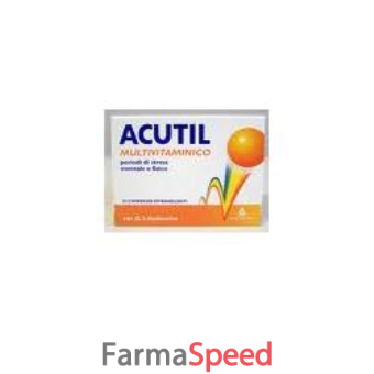 acutil multivitaminico 30 compresse