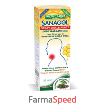 sanagol spray forte erbe balsamiche 20 ml