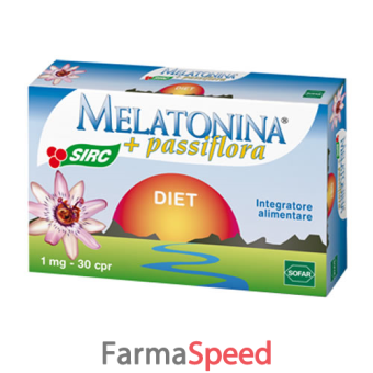 melatonina diet 30 compresse