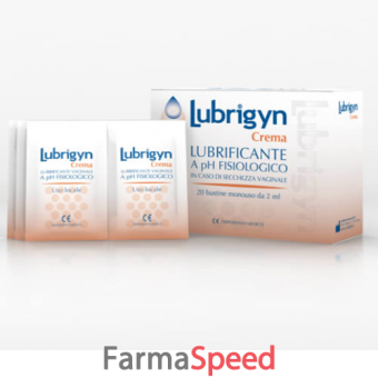 lubrigyn crema vaginale 20 bustine 2 ml