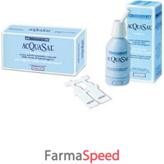 acquasal soluzione isotonica irrigazione nasale acqua termale 20 flaconcini monodose 5 ml