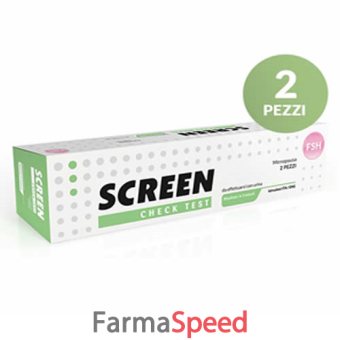 screen check test menopausa fsh 2 pezzi