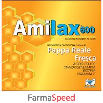 amilax 600 10 flaconcini 10 ml