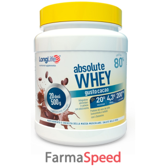 longlife absolute whey cacao