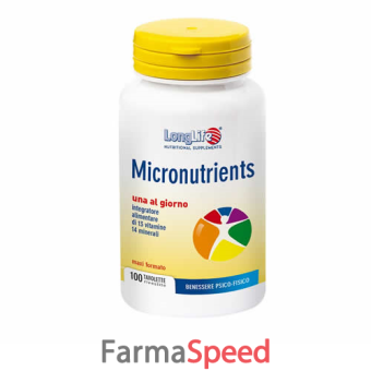 longlife micronutrients 100 tavolette