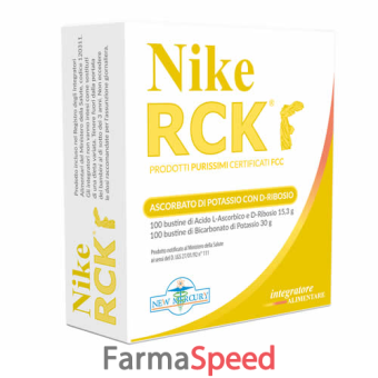 nike rck ascorbato potassio + ribosio 200 bustine 45,30 g