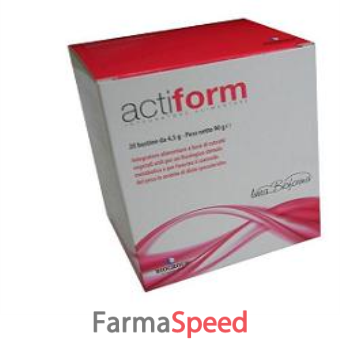 actiform 20 bustine da 4,5 g