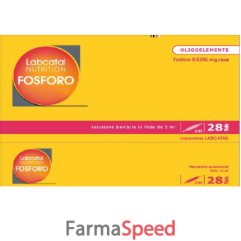 labcatal nutrition fosforo 28 fiale x 2 ml