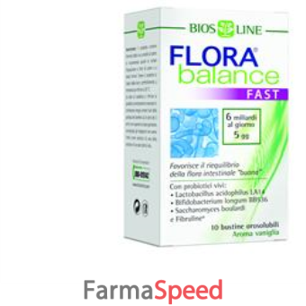 biosline florabalance fast 10 bustine orosolubili