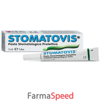 pasta stomatologica protettiva stomatovis stomatiti aftose 5 ml