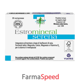 estromineral serena 20 compresse