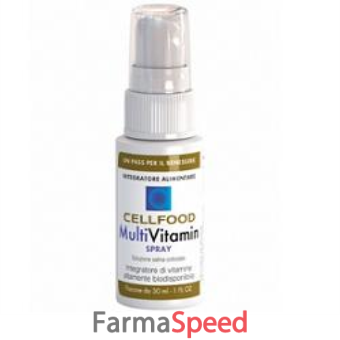 cellfood multivitamin spray rda 30 ml