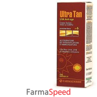 ultra tan cr sol uva spf6 125