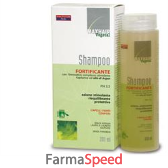 max hair vegetal shampoo rinforzante 200 ml