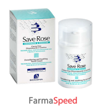 save rose crema couperose e rosacea 50ml