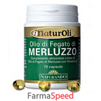 i naturoli olio di fegato di merluzzo 70 capsule