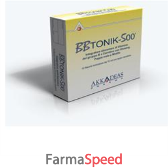 bbtonik 500 10 flaconcini 10 ml