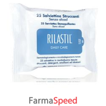 rilastil daily care 25 salviettine struccanti