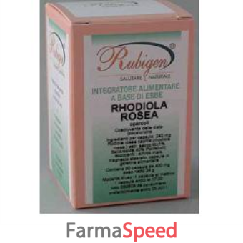 rubigen rhodiola rosea 60opr