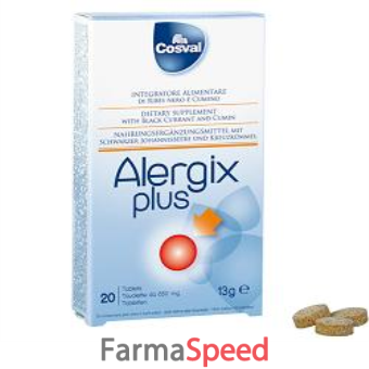 alergix plus 20 tavolette 650 mg