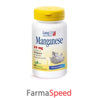 longlife manganese 10 mg 100 compresse