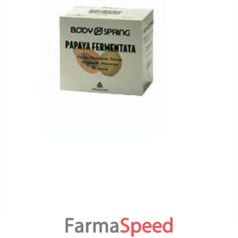 body spring papaya fermentata pura 30 bustine