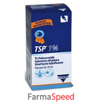 soluzione oftalmica tsp 1% ts polisaccaride flacone 10 ml