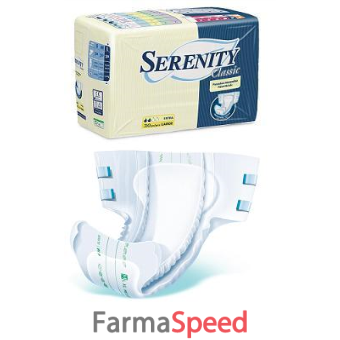 pannolone per incontinenza a mutandina serenity classic formato super taglia large 30 pezzi