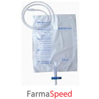 sacca di drenaggio letto per incontinenza 2000ml in pvc con valvola di non ritorno e scarico sterile gocciolatoio filtro ad aria circuito chiuso 100% tubo di raccordo120cm 1 pezzo