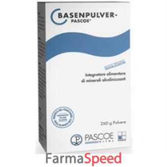 basenpulver polvere 100 g pascoe