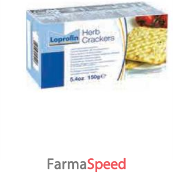 loprofin cracker erbe aromatiche 150 g