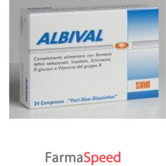 albival probiotico 24 compresse