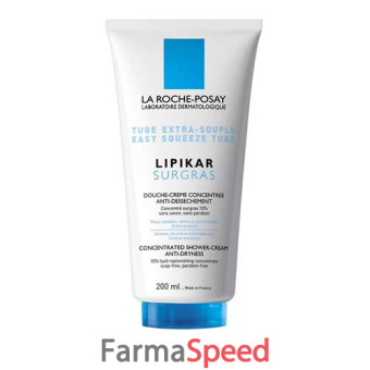 lipikar surgras doccia crema anti-secchezza 400ml