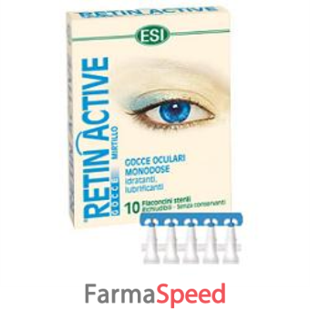 retin active mirtillo gocce oculari 10 flaconcini monodose da 0,5 ml