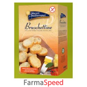 piaceri mediterranei bruschettine 100 g