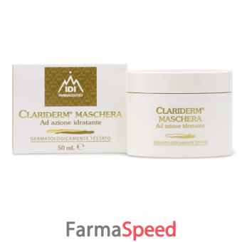 clariderm maschera idratante 50ml