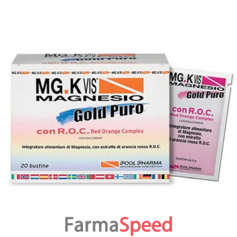 mgk vis magnesio gold puro 20 buste