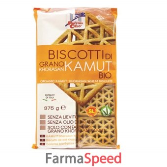 fsc biscotti di kamut senza lievito bio vegan 375 g