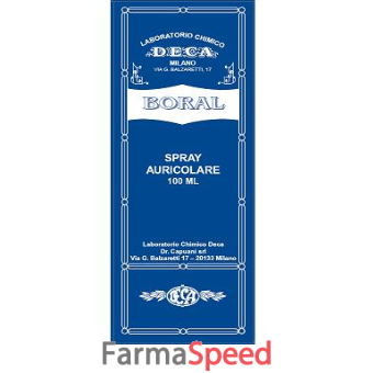 boral spray auricolare 100 ml