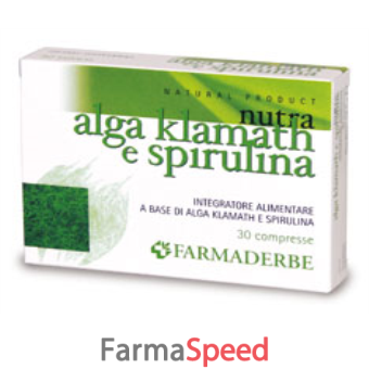 alga klamat spirulina 30 compresse