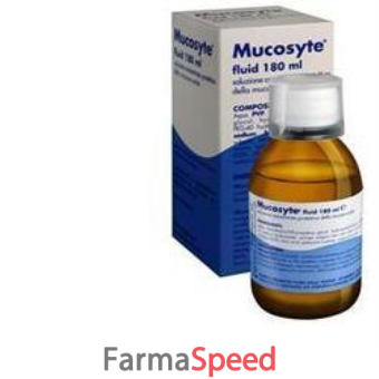 mucosyte fluid soluzione concentrata 180 ml