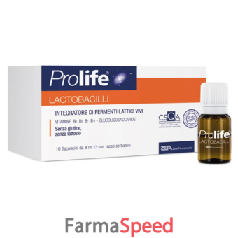 prolife lactobacilli 10 flaconcini 8 ml