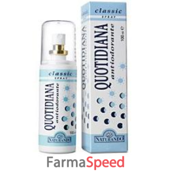 quotidiana antiodore spray classic 100 ml