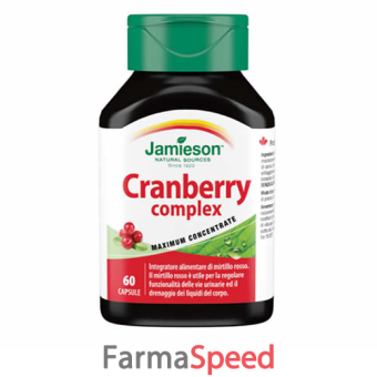 jamieson cranberry complex 60 compresse