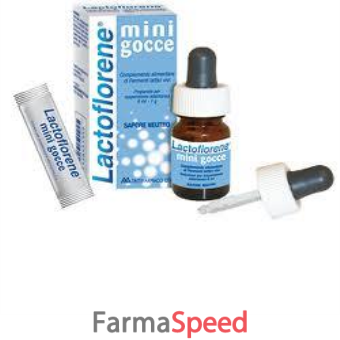 lactoflorene mini gocce 6 ml + bustina da 1 g